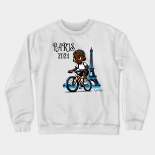 Paris 2024: Cycling Crewneck Sweatshirt